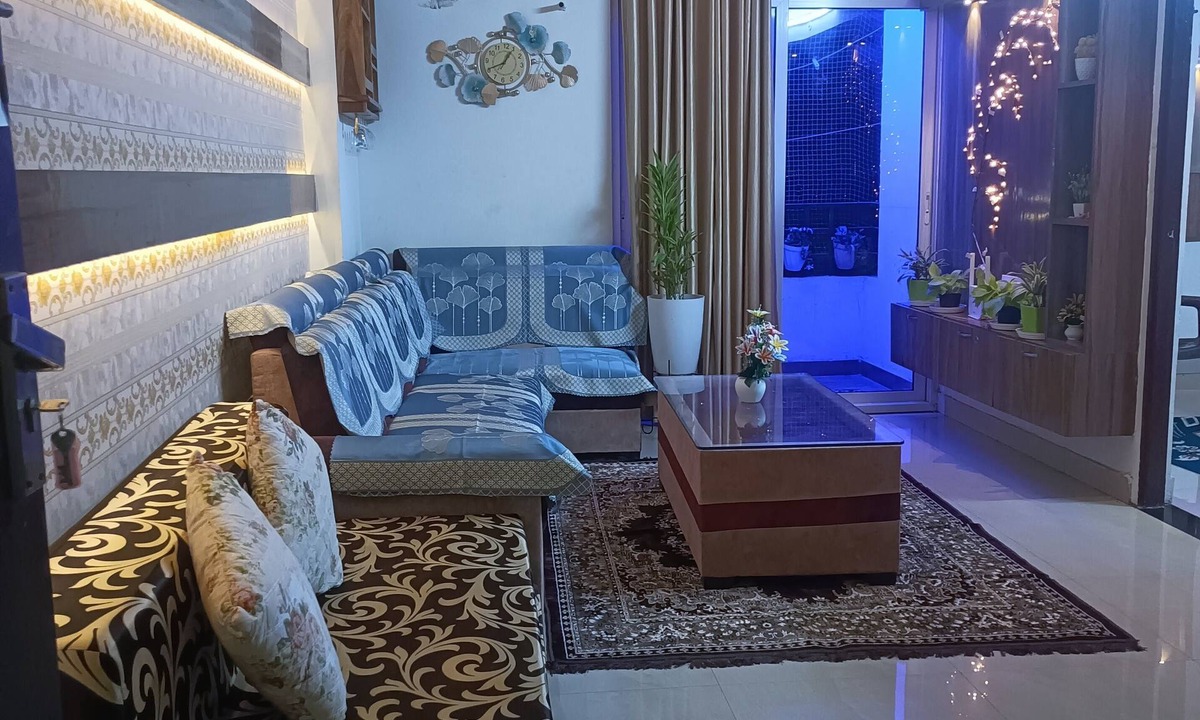 Sanganer Apartment | 1BHK Private apartment with cozy living room in Jaipur