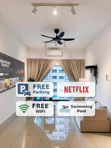 Salak South Apartment | 2BR unit in Razak City Residence by Lisa Homestay