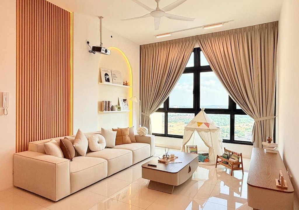 Taman Bukit Mewah Apartment | 3BR-FamilyFun-Paradigm Mall Residence-Babycot-9Pax