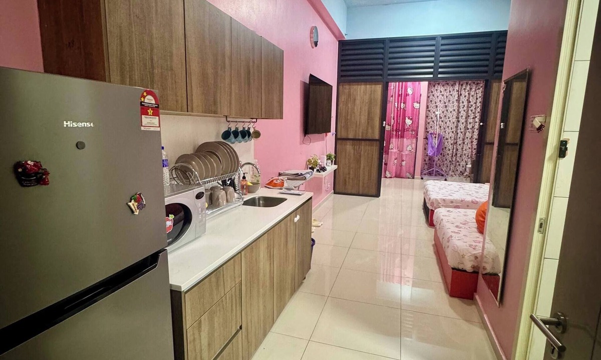 Tanah Rata Apartment | A Hello Kitty Homestay at CH 4 Adult & 1 Infants