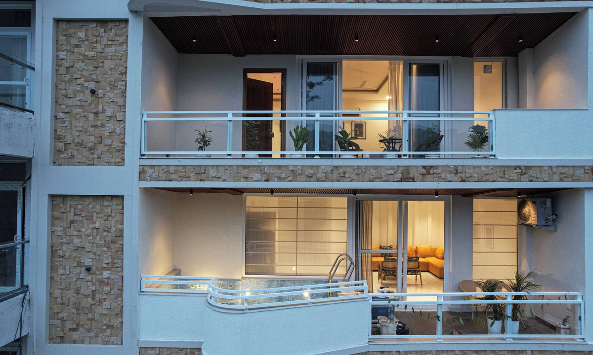 Bullawala Apartment | Alaya Stays Udgam Vilas 3BHK With Jacuzi