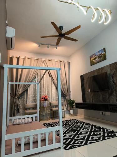 Kempas Apartment | Alchemy Guesthouse D'summit Residence with Netflix
