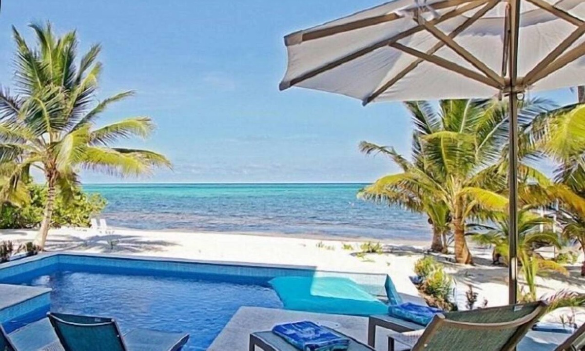 San Pedro Villa | Beautiful Oceanfront Beach House with Private Pool, Unbeatable Views