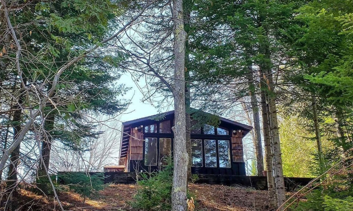 Frederic Cabin | Black Bear Lodge: Fall Colors on the Au Sable | Cozy Riverfront Cabin