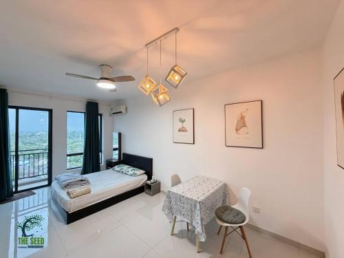 Johor Bahru Apartment | Bright & Cozy Studio 小清新系列Studio Tampoi