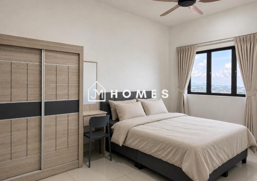 Kampung Bukit Dukong Apartment | C180 Trader Park 3BR Food Haven with Balcony #A16