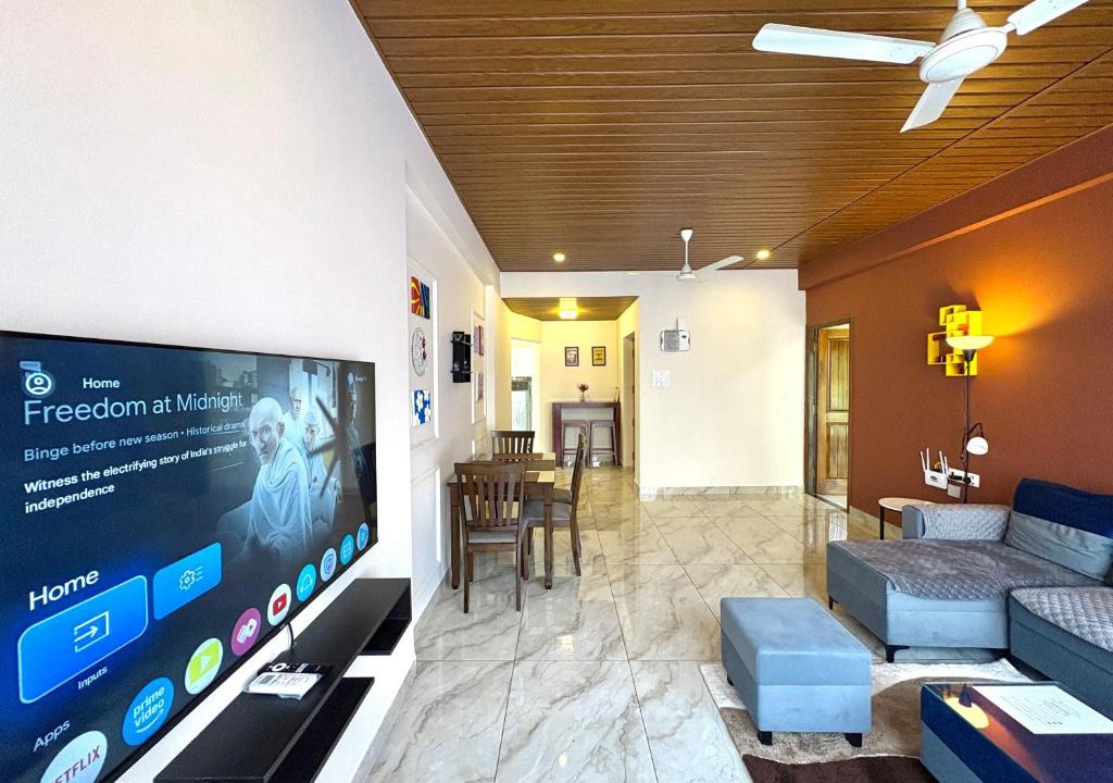 Pilerne Apartment | Central Porvorim 2BHK - Family Stay & Workation