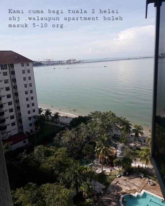 Taman Tanjung Apartment | Cosy block A 3-1 Glory beach resort 2 bedrooms apartment