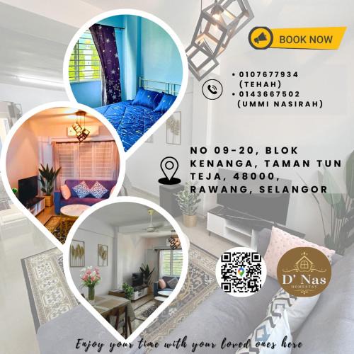 Rawang Apartment | D'Nas Homestay