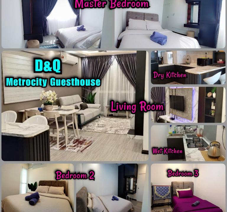 Pusat Komersil Lee Ling Apartment | D&Q METROCITY GUESTHOUSE