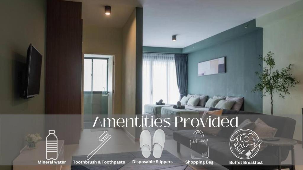 Seri Tanjung Pinang Apartment | Deluxe Seaview Suite Twin Bed by The Only Bnb