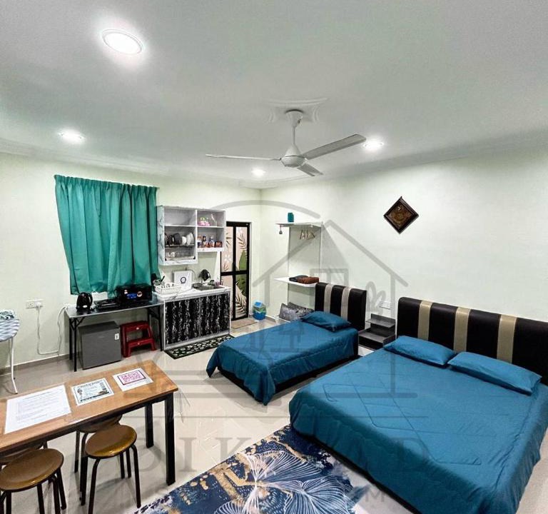 Kampung Nipah Panjang Apartment | Dikmad Studio Room Kampung Bukit Mentok