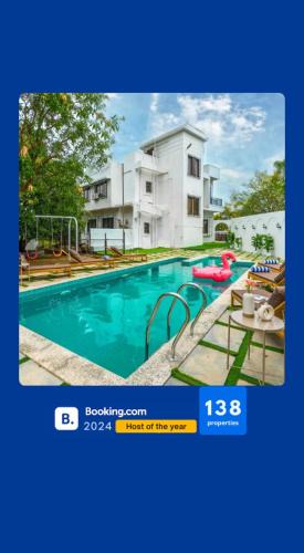 Karjat Villa | EKOSTAY - Amanta Villas- 15BHK & 21BHK with Complimentary DJ for 21BHK I 2 Pools I 2 Turfs