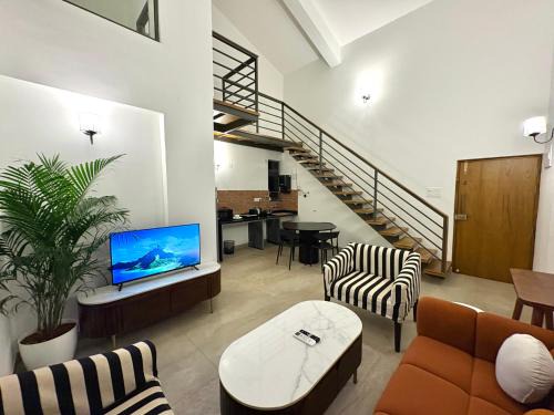 Sainagar Apartment | Exclusive Stay in Candolim - 2BHK Chic Duplex Apartment for Families and Groups