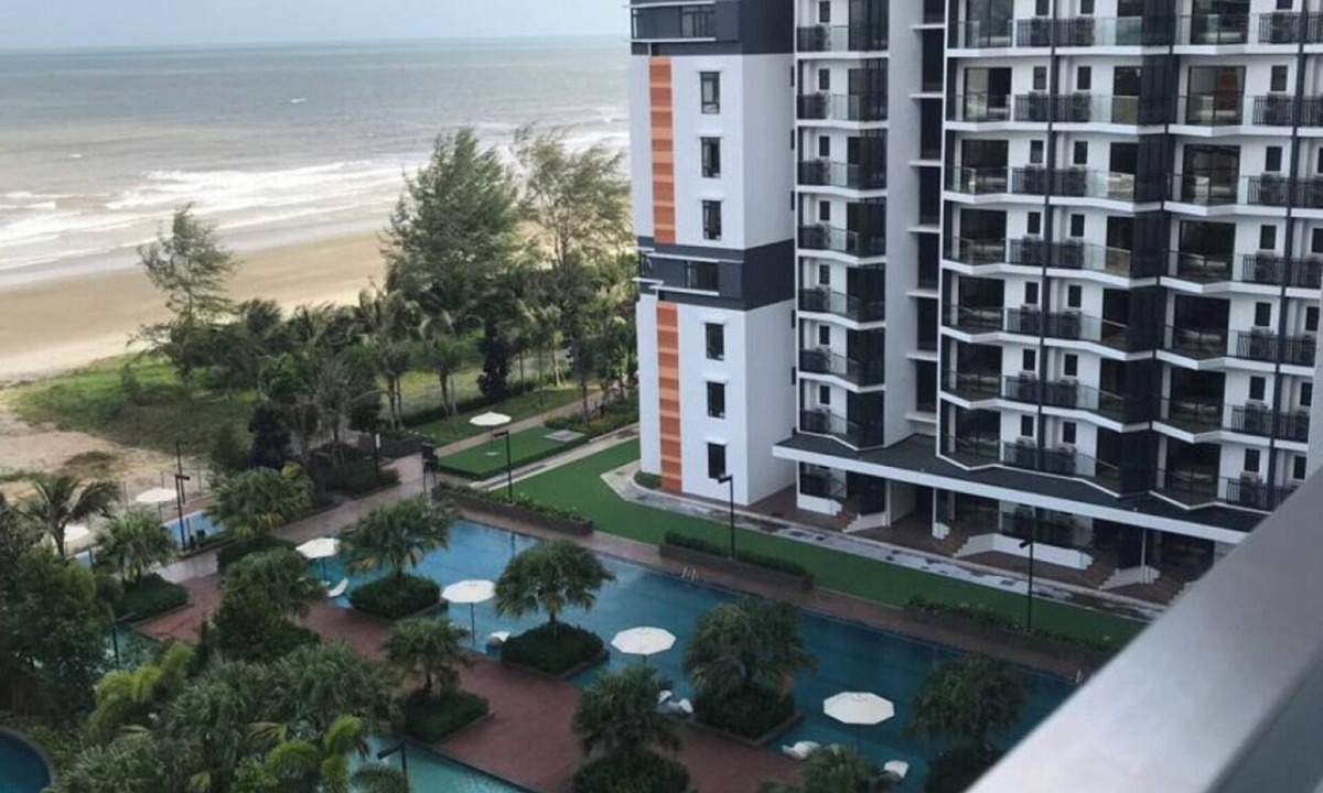 Kuantan Apartment | Fully sea view residences with 2 bedrooms and two bathrooms
