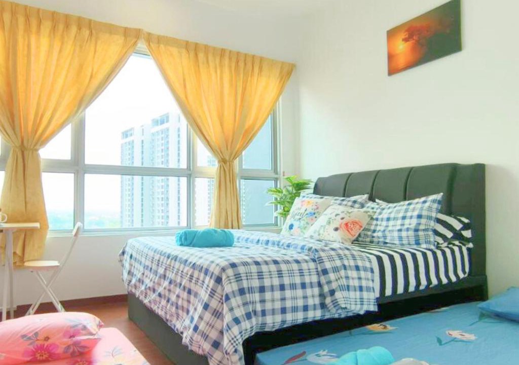 Shah Alam Apartment | #GA6, Cozy Ensuite Modern High-Floor Retreat