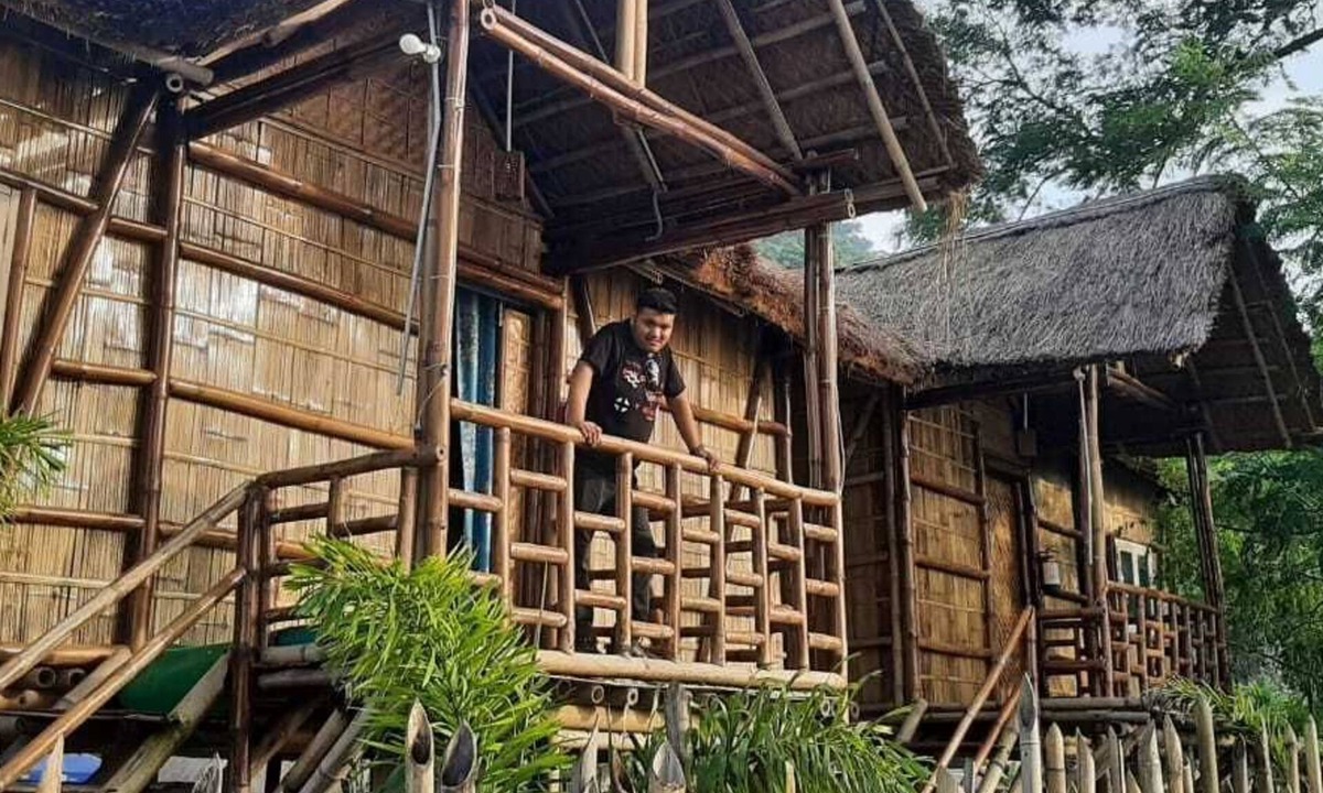 Marigaon District Hotel | Hill Mynah Bamboo Resort