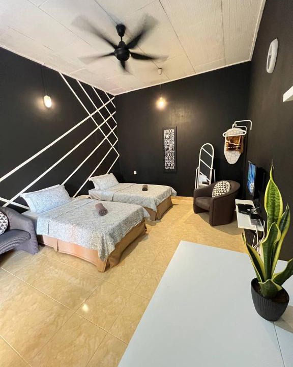 Kuala Berang House | HIPSTER STUDIO at Kuala Berang for 2Pax -Free Netflix & Wifi