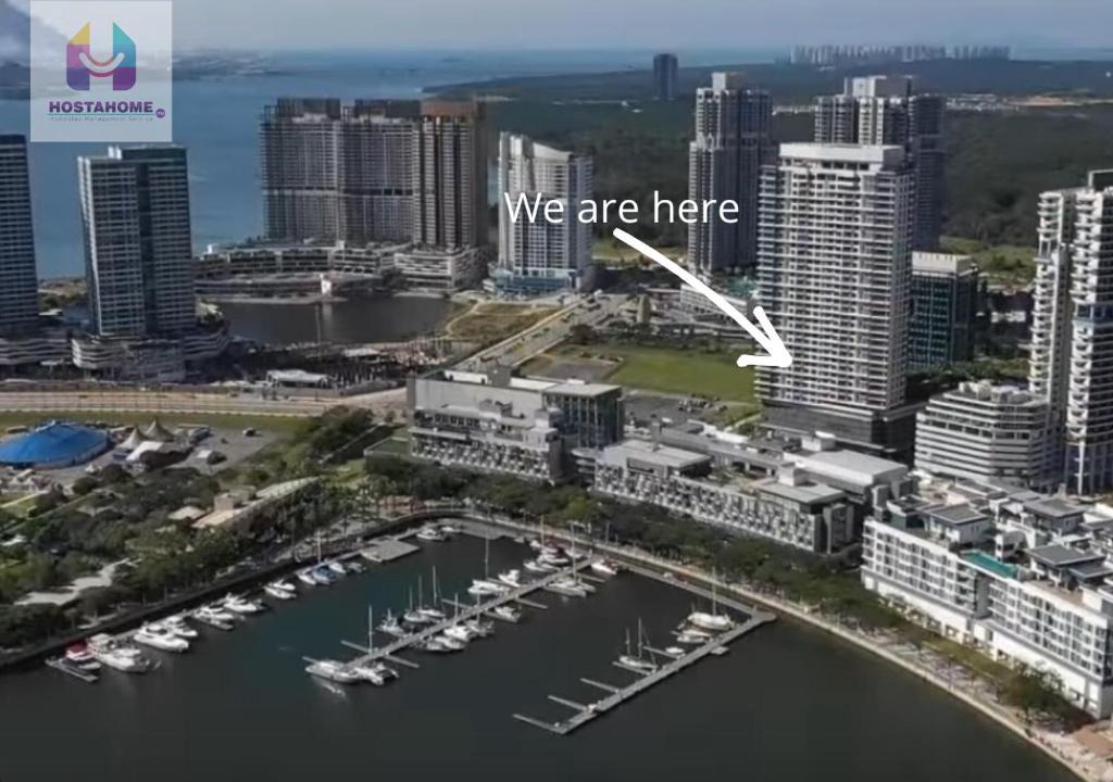 Nusajaya Apartment | HostaHome Presidential Suite at Puteri Harbour