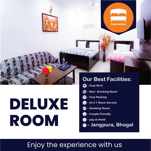 Jangpura Hotel | Hotel Tom - Jungpura Chruch Road