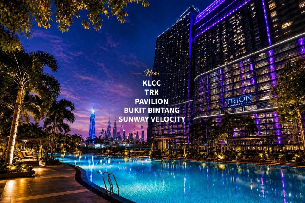 Kuala Lumpur Apartment | ICONIC skyview Living near Trx Klcc Pavilion Velocity