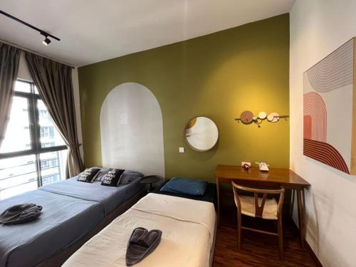 Penampang Apartment | K avenue Studio room 2bed A06 near airport by GC