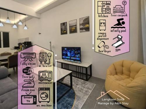 Kampung Pokok Asam Apartment | Langkawi Simfoni Luxury Suite 03