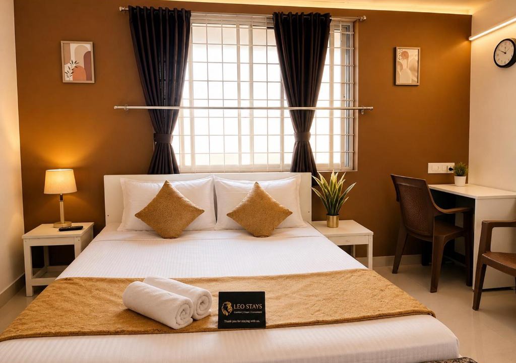 Koramangala Hotel | Leo Stays