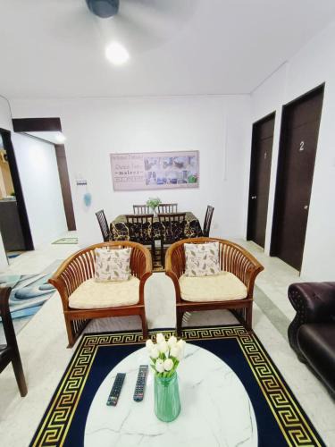 Kampung Telaga Papan Apartment | Manja Homestay, Kerteh