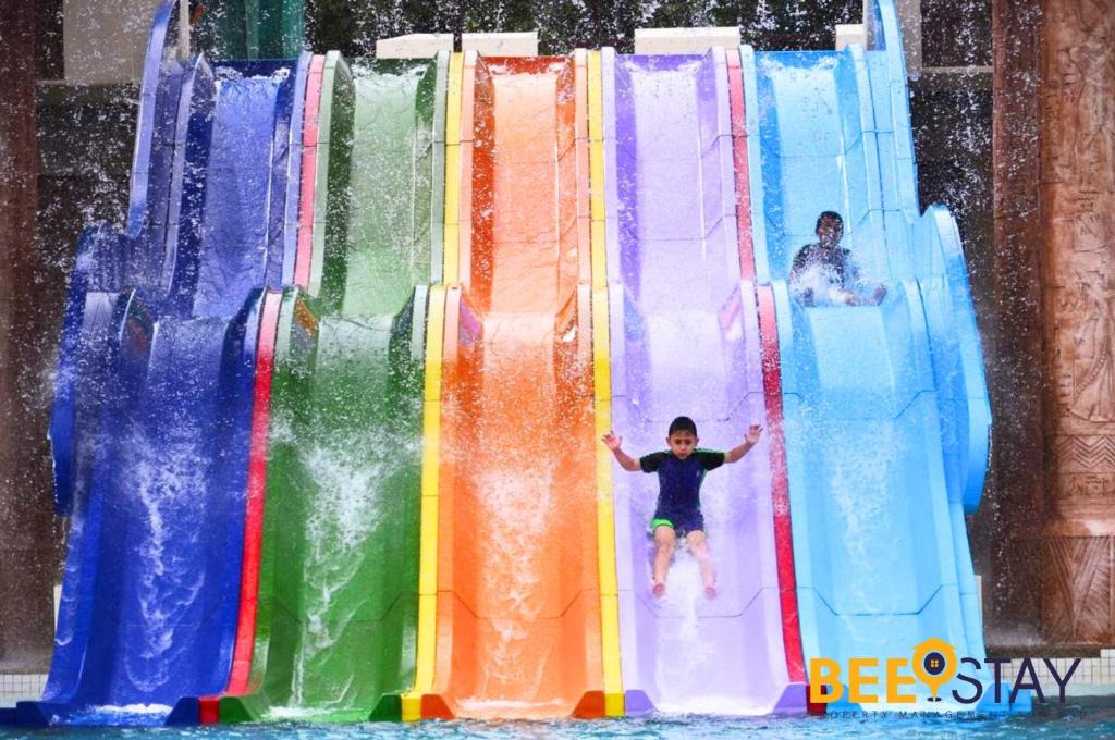 Malacca City Apartment | Melaka Family Holiday Resort Suite WaterPark Pool Free Tickets in Bukit Katil