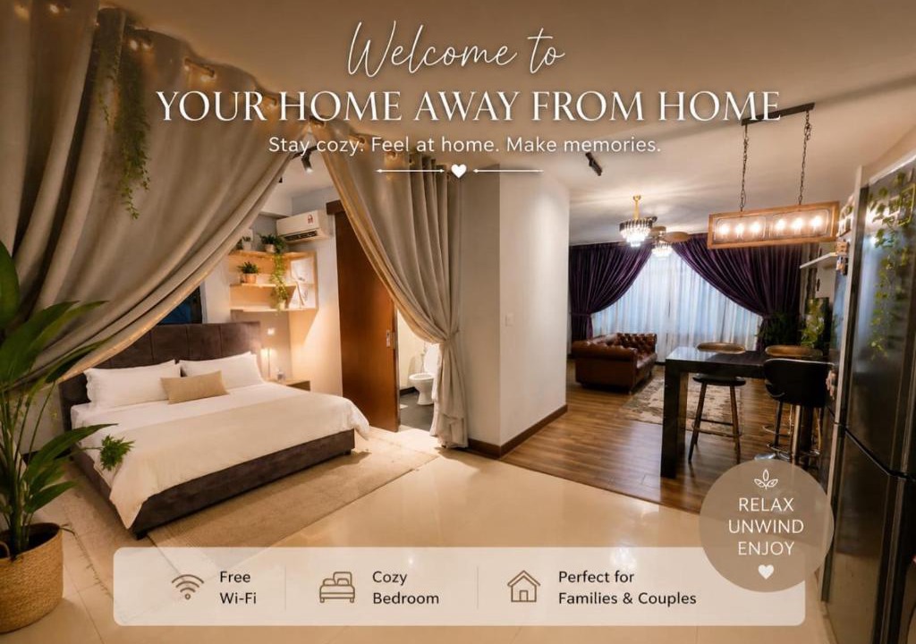 Shah Alam Apartment | Minimalist Studio Trefoil Setia Alam linked bridge to Mall and Convention Centre near to NIH Peninsula