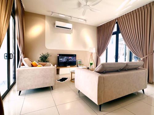 Central Seberang Perai House | Modern Stylish 4BR Family House I Machang Bubuk