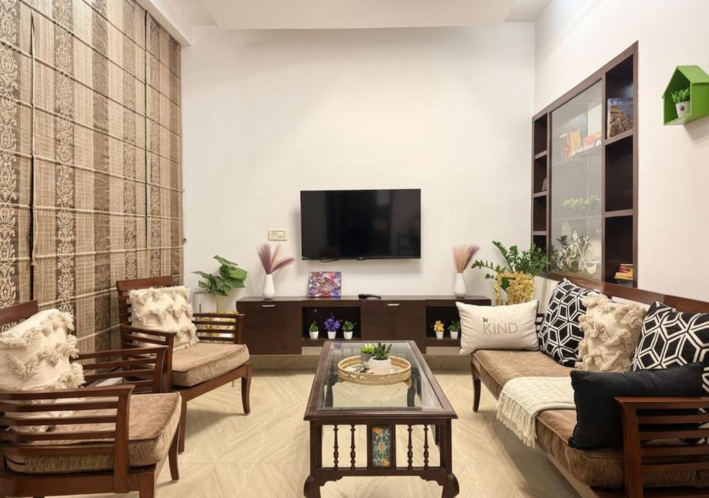 Sector D Apartment | Nivera Stays 4BR Luxury Private Home near Airport, South Delhi