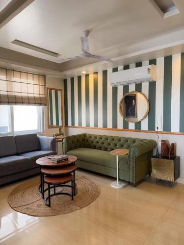 Durgapura House | One Uptown 301 Central Stylish 3 BHK loft