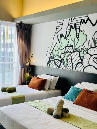 Tanjung Aru Apartment | Owl Nest Suite' at aeropod sovo