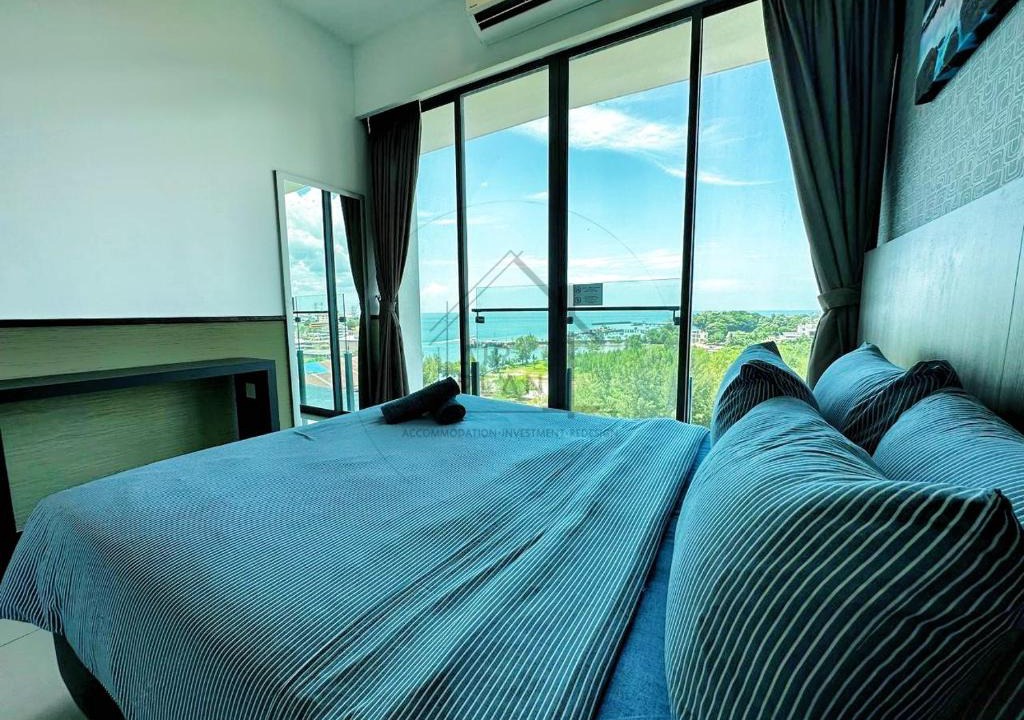 Kampung Bahasa Kapor Apartment | PD D’Wharf Seaview & Sunset Suite (Up to 6 Pax)