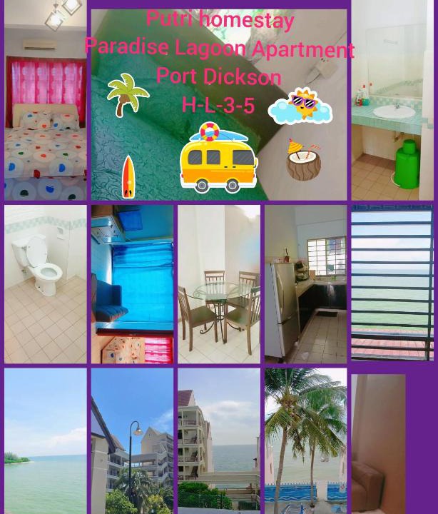Taman Haji Zainal Apartment | Puteri homestay seaview