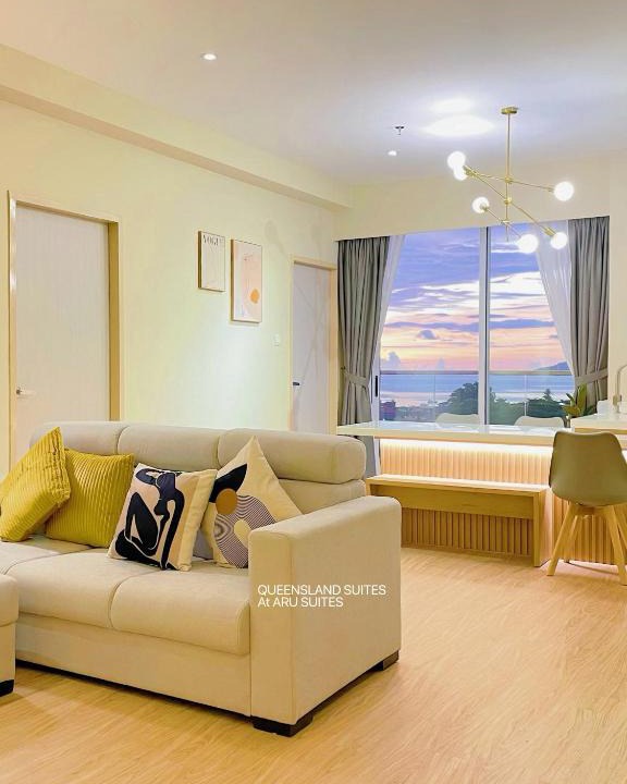 Tanjung Aru Apartment | QUEENSLAND SUITES at Aru Suites, Kota Kinabalu