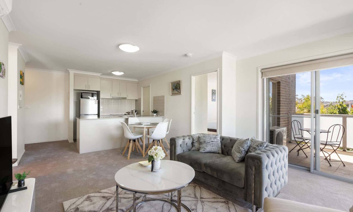 Franklin Apartment | Relaxed 2BR, 2BTH Apartment with Balcony & Parking