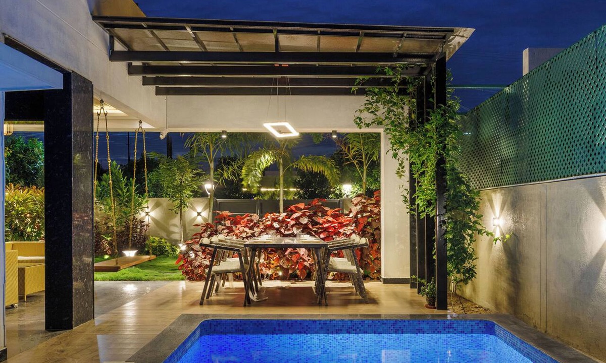 Hosur Apartment | Sapphire Garden Villa 3bhk Pool 1hr Koramangala