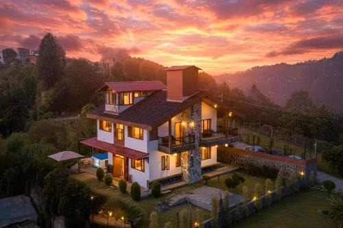 Mussoorie Villa | StayVista at Alpine Bliss - Home Theatre, Bonfire