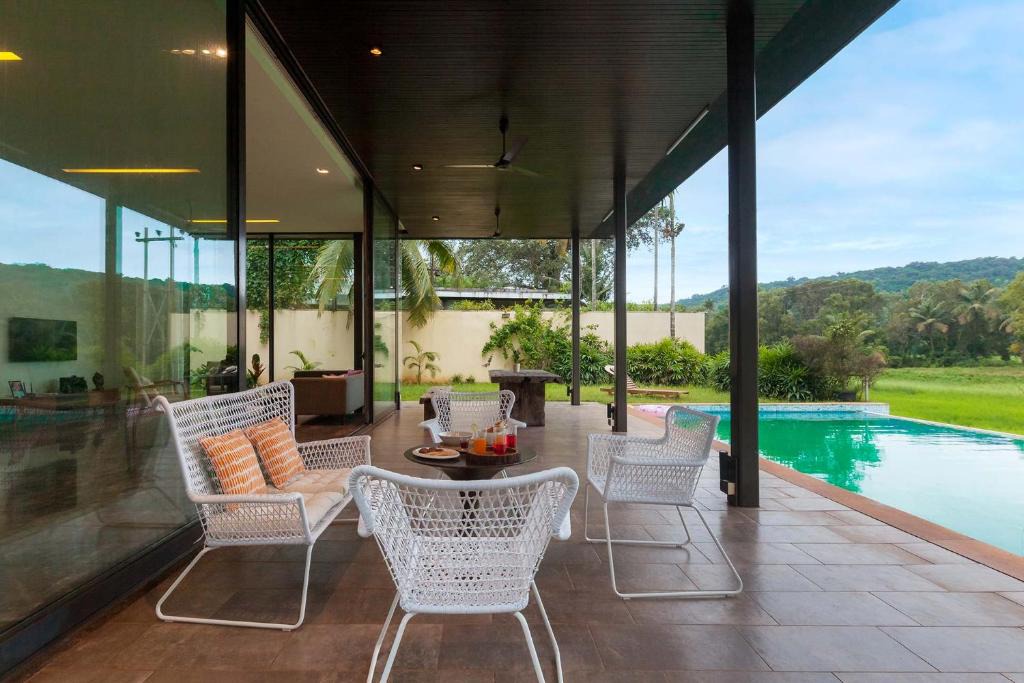 Parra Villa | StayVista at Bella Crux