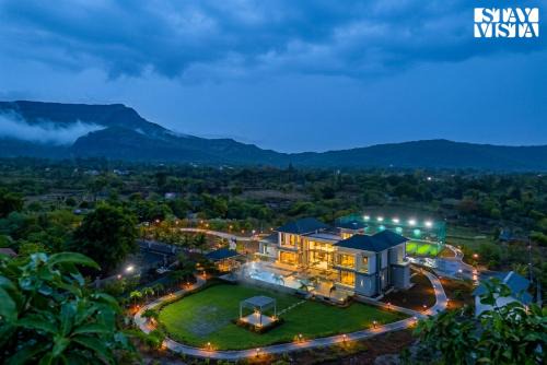 Gaulwadi Villa | StayVista at Rooted By Frangipani - Pool & BBQ