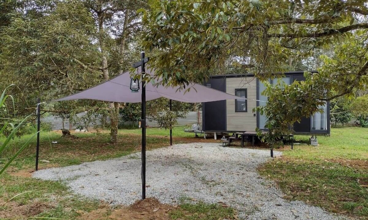 Teras House | Sungai Tiny House 1 by Tiny Away
