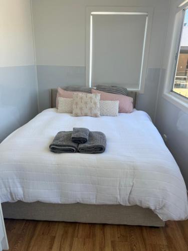 Wollongong Ski Chalet | Sweet Cute blue tiny home with Pool and 2 minute drive to the beach