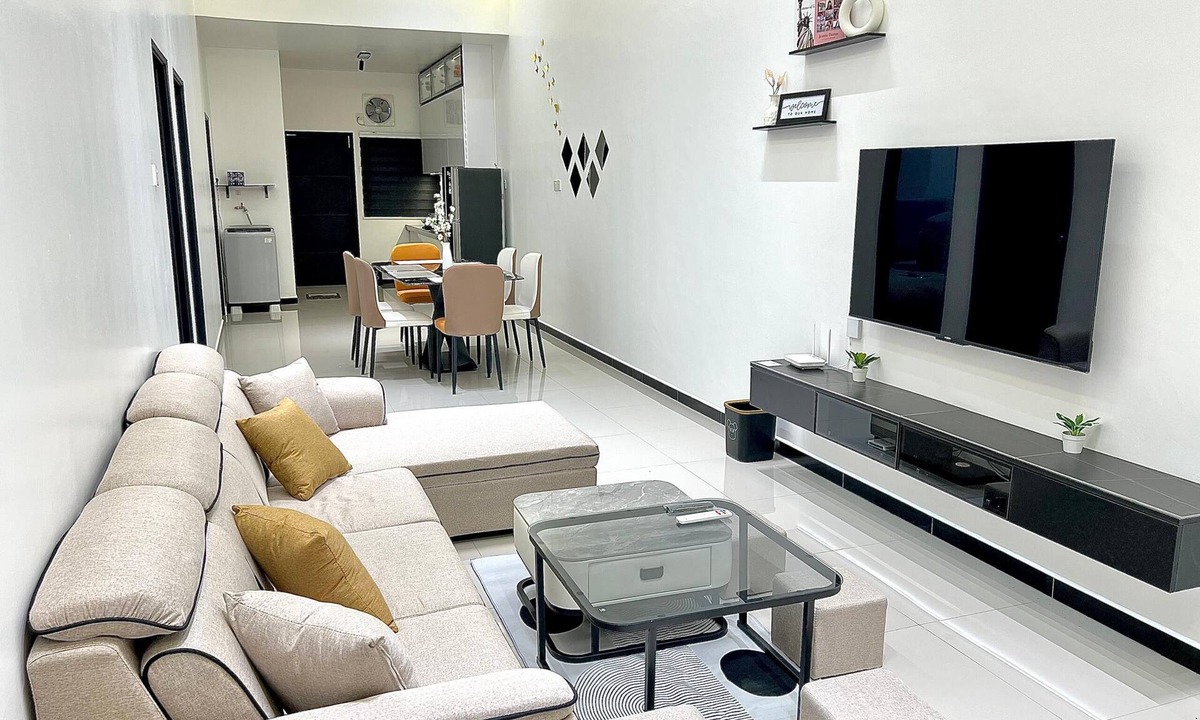 Asam Kumbang House | Taiping NewLanded Full AC 3R2B AeonMall 2mins LakeGarden 7mins