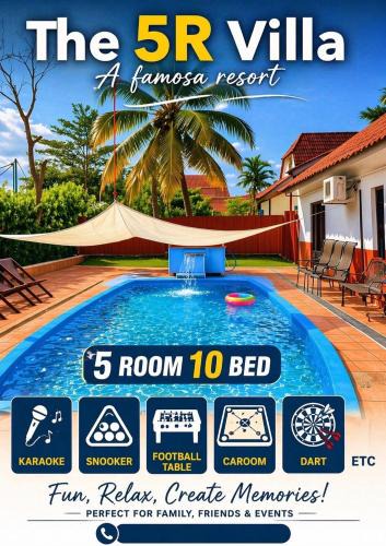 Alor Gajah House | The 5R Famosa Villa
