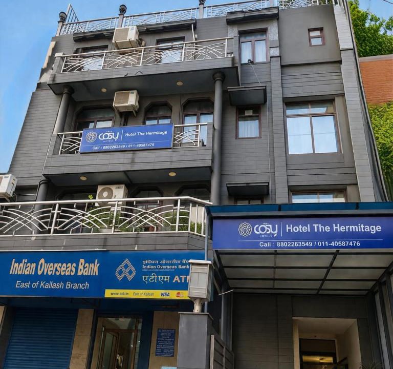 East of Kailash Bed & Breakfast | The Hermitage by The Cosy Hotels Near Lotus Temple