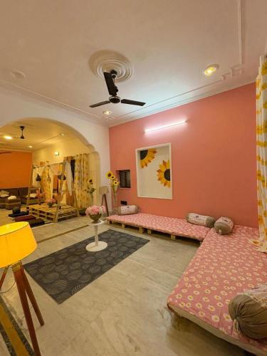 Gopalbari House | The pink villa