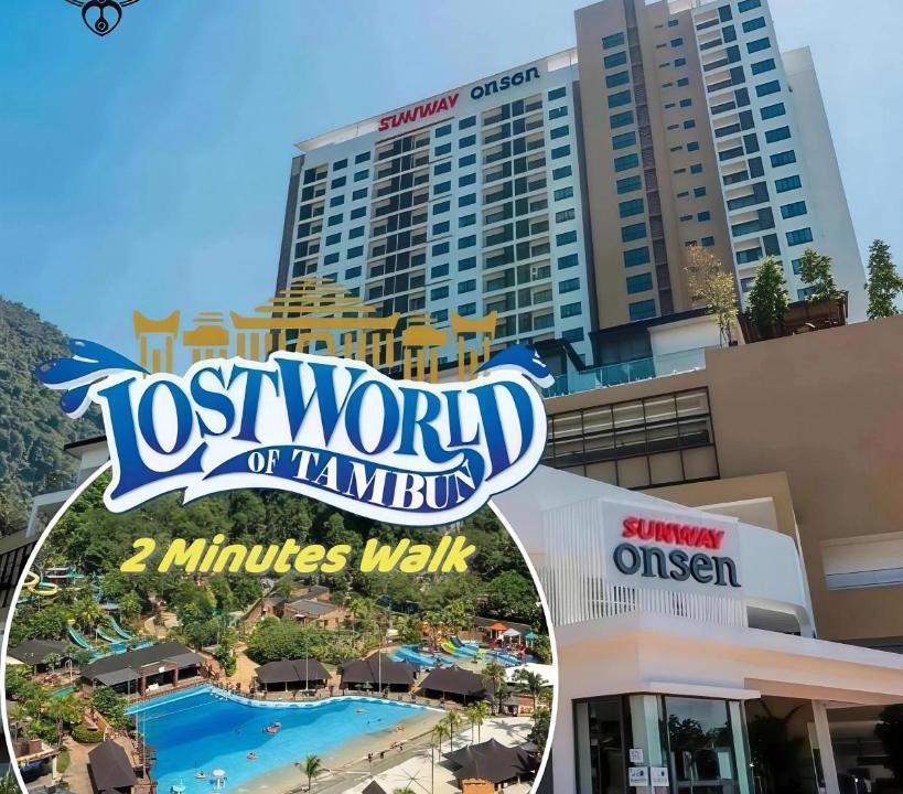 Perak Apartment | Theme Park Ipoh - Onsen Premier Suites By LUX SUITE